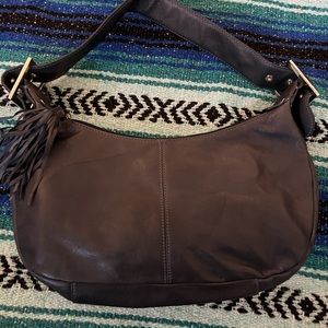 Tinanello navy blue genuine leather‎ purse